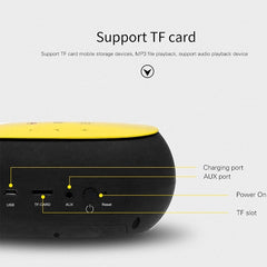 awei Y200 Wireless Bluetooth Speaker with Touch Buttons, Support Aux Line and TF Card, Y200