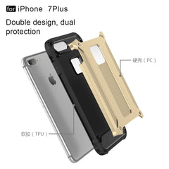 For iPhone 8 Plus & 7 Plus Tough Armor TPU + PC Combination Case, For iPhone 7 Plus