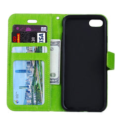 For iPhone 8 Plus & 7 Plus Crazy Horse Texture Horizontal Flip Leather Case with Magnetic Buckle & Holder & Card Slots & Wallet & Photo Frame, For 8P & 7P