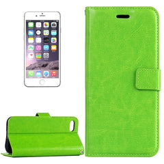 For iPhone 8 Plus & 7 Plus Crazy Horse Texture Horizontal Flip Leather Case with Magnetic Buckle & Holder & Card Slots & Wallet & Photo Frame, For 8P & 7P