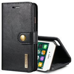 DG.MING for iPhone 8 & 7 Crazy Horse Texture Horizontal Flip Detachable Magnetic Protective Case with Holder & Card Slots & Wallet, iPhone 8 & 7