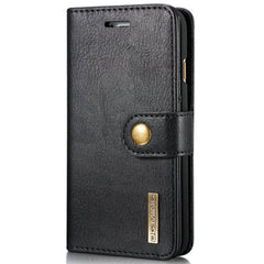 DG.MING for iPhone 8 & 7 Crazy Horse Texture Horizontal Flip Detachable Magnetic Protective Case with Holder & Card Slots & Wallet, iPhone 8 & 7
