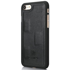 DG.MING for iPhone 8 & 7 Crazy Horse Texture Horizontal Flip Detachable Magnetic Protective Case with Holder & Card Slots & Wallet, iPhone 8 & 7