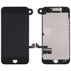 LCD Screen include Front Camera for iPhone 8, i8 White with Front Camera, i8 Black with Front Camera