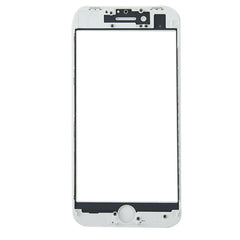 Front Screen Outer Glass Lens with Front LCD Screen Bezel Frame & OCA Optically Clear Adhesive for iPhone 8, For iPhone 8 (Frame+OCA)