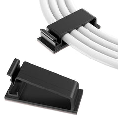 HG2613 20 PCS Desktop Data Cable Organizer Fixing Clip