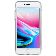 For iPhone 7 Plus / 8 Plus Magsafe Case Simple Magnetic Ring All-inclusive Clear Crystal Acrylic PC +TPU Shockproof Case, For iPhone 7 Plus
