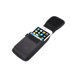 6.3 inch Universal Vertical Nylon Fabric Waist Bag for iPhone XS Max, Galaxy S10+, Huawei Mate 20