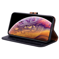 For iPhone XS Max Business Style Oil Wax Texture Horizontal Flip Leather Case with Holder & Card Slots & Wallet, For iPhone XS Max