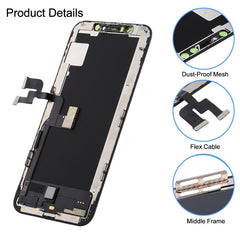 GX Hard OLED Screen for iPhone XS, For iPhone XS (Hard OLED)