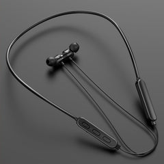 Bluetooth 5.1 Round Wire Neck-mounted Bluetooth Sports Earphone with Magnetic Function, Black, Red, White