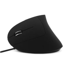 CM0093 Wired Version 2.4GHz Three-button Vertical Mouse for Left-hand, Resolution: 1000DPI / 1200DPI / 1600DPI, Cable Length:1.7m, Wired Version