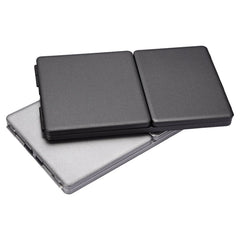 GK408 Three-fold Rechargeable Wireless Bluetooth Keyboard with Touchpad, Support Android / IOS / Windows