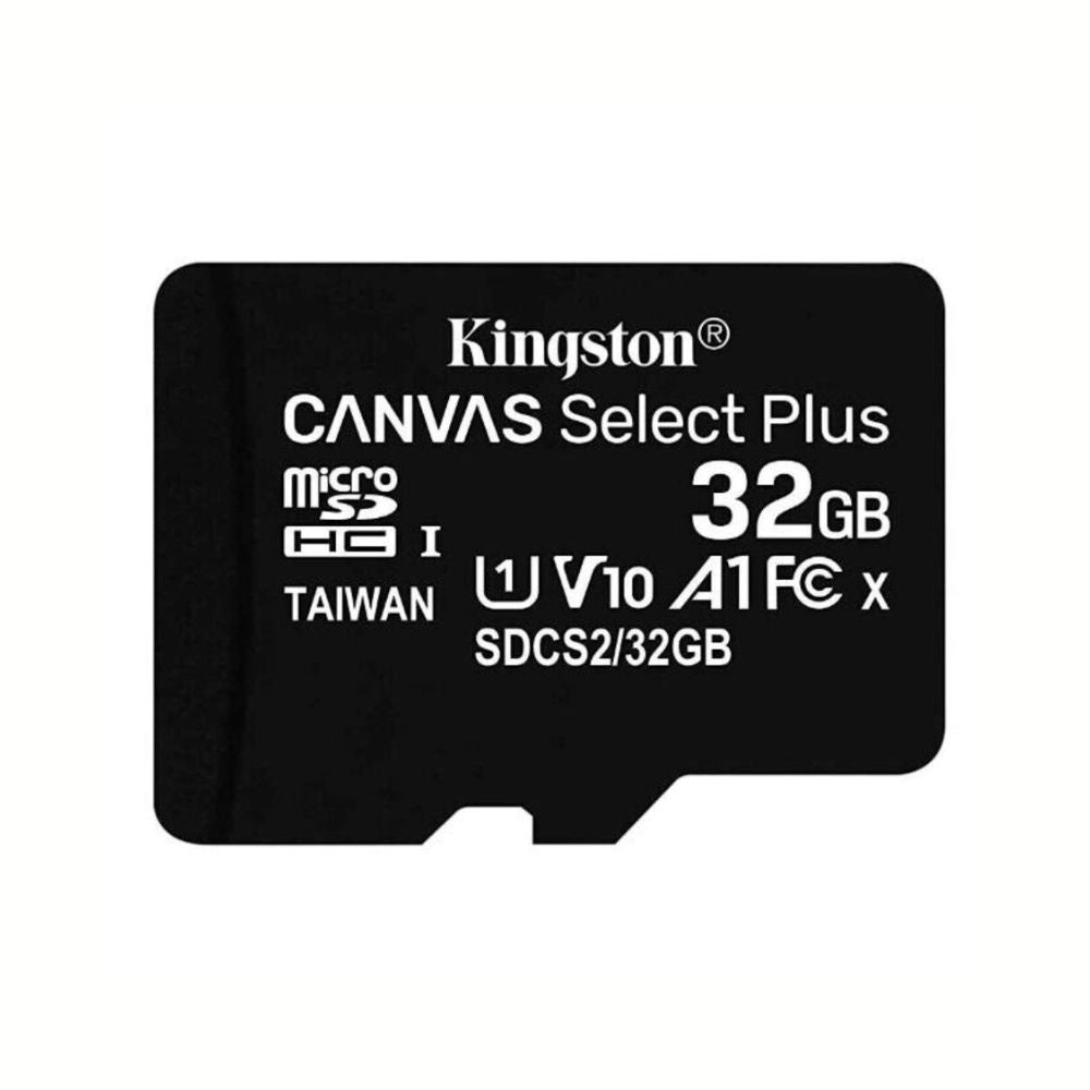 Kingston 32GB USB SD memory card from Phone Base, showing the micro SD card with Kingston branding and storage capacity.