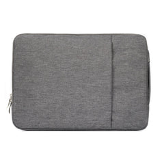 13.3 inch Universal Fashion Soft Laptop Denim Bags Portable Zipper Notebook Laptop Case Pouch for MacBook Air / Pro, Lenovo and other Laptops, Size: 35.5x26.5x2cm, 13.3 inch Grey, 13.3 inch Dark Blue, 13.3 inch Black