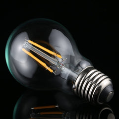 A60 E27 4W 4 LEDs 450 LM Retro Dimming LED Filament Light Bulb Energy Saving Light, AC 220V, 4W Warm White