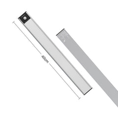 40cm Original Xiaomi Youpin YEELIGHT LED Smart Human Motion Sensor Light Bar Rechargeable Wardrobe Cabinet Corridor Wall Lamps, 40cm