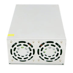 SOMPOM S-600-12 600W 12V 50A Iron Shell Driver LED Light Strip Lighting Monitor Power Supply, 600W 50A