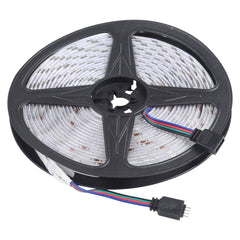 5m 150 LEDs SMD 5050 IP65 Waterproof Bluetooth RGB Light Strip with 24-keys Remote Control, EU Plug, 5m 150 LEDs IP65