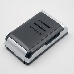 AC 100-240V 4 Slot Battery Charger for AA & AAA Battery, with LCD Display, EU Plug