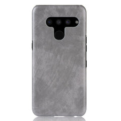 Shockproof Litchi Texture PC + PU Protective Case for LG V50 ThinQ 5G, For LG V50 ThinQ 5G