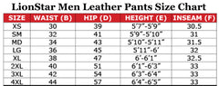 Men's Supreme Sheepskin Leather Pants | Premium Classic Fit | Soft & Comfortable
