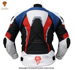 Unisex Cowhide Racing Jacket | CE-Approved Armor & Speed Hump | Professional Grade