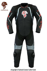 Leopard Pattern Motorcycle Racing Suit | Unisex Cowhide | CE-Approved Kids & Adults