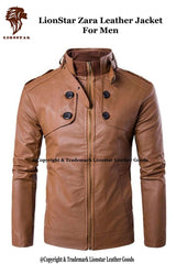 Premium Leather Jacket for Men - Lionstar Zara | Contemporary Design | Professional Quality
