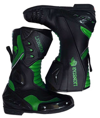 Professional Racing Boots | CE-Approved Ankle Armor | Slider Pockets | 10 Colors