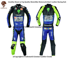 Rossi VR46 One-Piece Motorcycle Racing Suit | CE-Approved Cowhide | Kids & Adults
