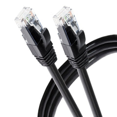Maplin Outdoor External CAT6 Copper UTP Ethernet Network Cable - Black