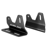 Simagic EVO side mounting bracket for Alpha EVO wheelbases, rigid mount accessory designed for Trak Racer UK sim racing setups.