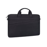 ST03S 15.4 inch Double Side Pockets Wearable Oxford Cloth Soft Handle Portable Laptop Tablet Bag, 15.4 inch Black, 15.4 inch Pink, 15.4 inch Grey, 15.4 inch Deep Space Gray, 15.4 inch Navy Blue