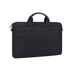 ST03S 15.4 inch Double Side Pockets Wearable Oxford Cloth Soft Handle Portable Laptop Tablet Bag, 15.4 inch Black, 15.4 inch Pink, 15.4 inch Grey, 15.4 inch Deep Space Gray, 15.4 inch Navy Blue