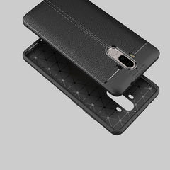 For Huawei Mate 9 Litchi Texture Full Coverage TPU Protective Back Cover Case , For Mate 9