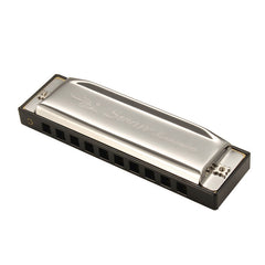 Swan SW1020-7 10 Holes Diatonic Blues Harp Harmonica Adult Student Children Beginner Instruments, SW1020-7 10 Holes Polyphonic Harmonica