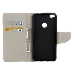 For Huawei P8 Lite (2017) & Honor 8 Lite Green Tree in Bloom Pattern Horizontal Flip Leather Case with Holder & Card Slots & Wallet, For P8 Lite (2017) & Honor 8 Lite