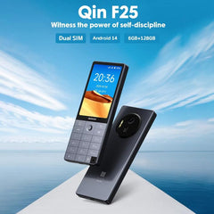 DUOQIN F25 Elder Keypad Smart Phone, 6GB+128GB, 3.54 inch Android 14 MTK8786 Octa-Core, Network: 4G