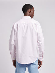 Mens Oxford Stripe Shirt Tickled Pink