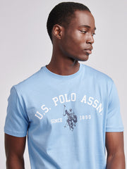 Mens Signature Arch Print T-Shirt Allure