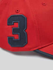 Mens Player 3 Baseball Cap Haute Red
