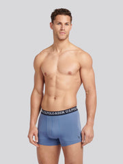 Mens 3 Pack USPA Trunk Dark Sapphire Navy