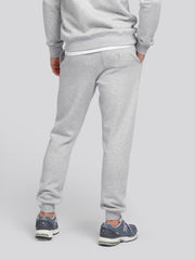 Mens Double Horsemen Jogger in Mid Grey Marl