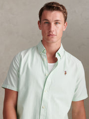 Mens Short Sleeve Oxford Shirt Bay
