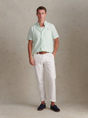 Mens Short Sleeve Oxford Shirt Bay