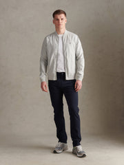 Mens Linen Blend Classic Bomber Northern Droplet