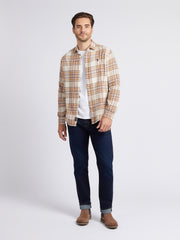Mens Checked Shirt in Atmosphere