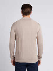 Mens Signature Smart Texture Polo Shirt in Atmosphere