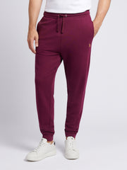 Mens Double Horsemen Loopback Jogger Grape Wine